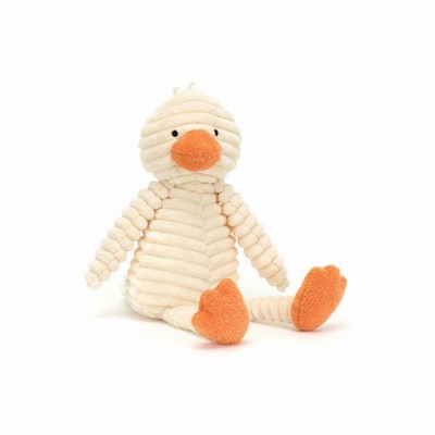 Jellycat Cordy Roy Baby Duckling Farmyard USA | 20374MWFE